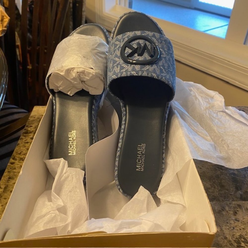 Michael Kors Sadler Wedge Sandals